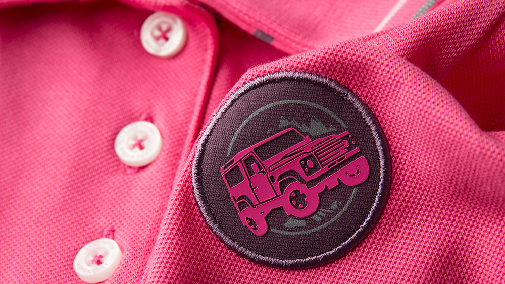 Shop Land Rover GIRLS POLO SHIRT - PINK in Qatar