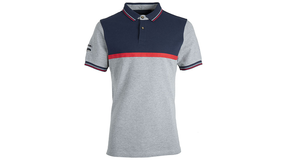 Land Rover Men's Heritage Polo Shirt - Grey Marl