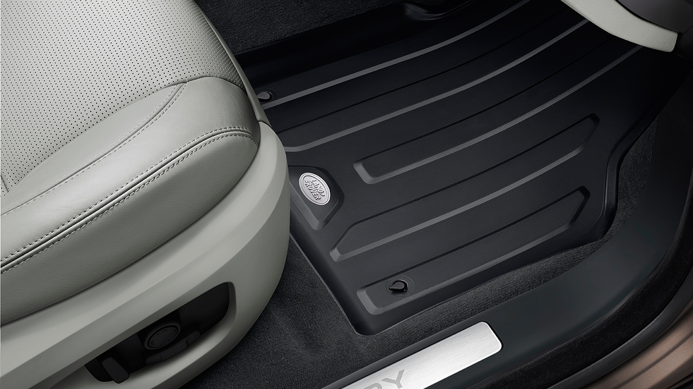 Land Rover Rubber Floor Mats - LHD, Pre 20MY