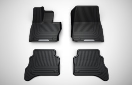 Land Rover Antimicrobial Rubber Mats, LHD, LWB, 5 Seat