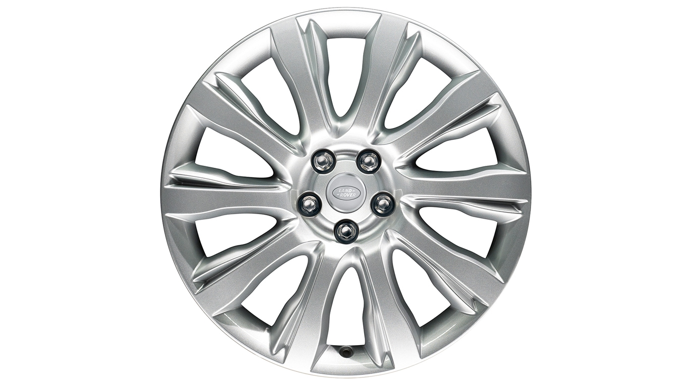 Land Rover Alloy Wheel - 21" Style 1001, 10 spoke, Silver